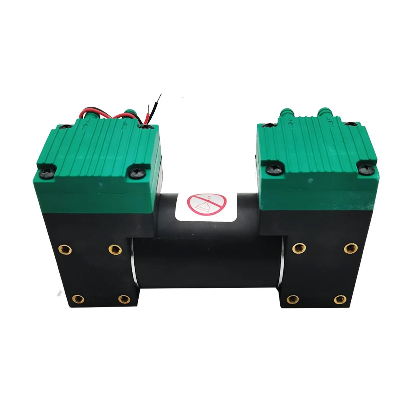Bomba de vacío micro, bomba eléctrica, bomba de aire pequeña silenciosa, bomba de diafragma de doble cabezal, 20L/MIN(12V)