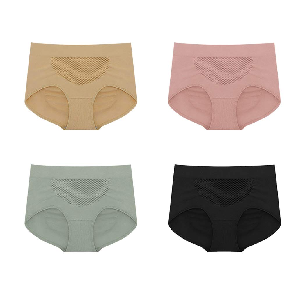 Bragas Braguitas Tangas Pack De 3 Braguitas Maxi Para Mujer Braguitas De Algodón De Corte Francés Para Mujer Braguitas De Mujer Ropa Interior Suave De Gran Altura Braguita De Algodón De Pierna Alta