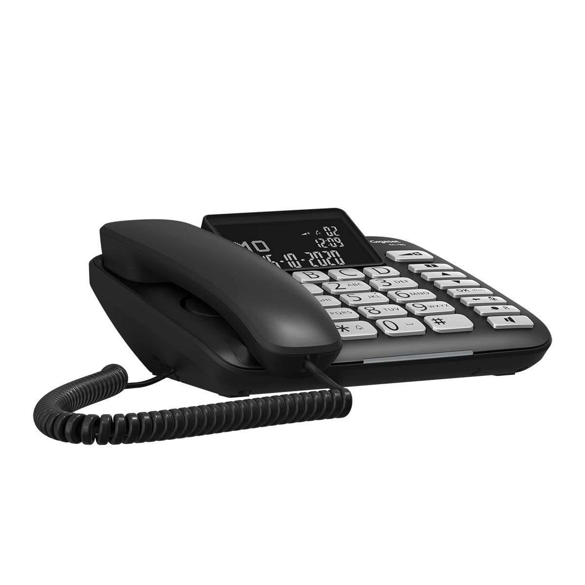 Gigaset DL780 Plus Téléphone analog/dect Identification de l'appelant Noir [Version Allemande]