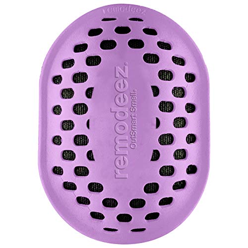 Image of remodeez Trash Can Diaper Pail Recycling Bin Deodorizer Eliminator Odor Absorber-Nontoxic Coconut Activated Charcoal, Purple