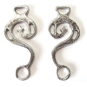 Hackamore Baroque Thighs Silver Decorated