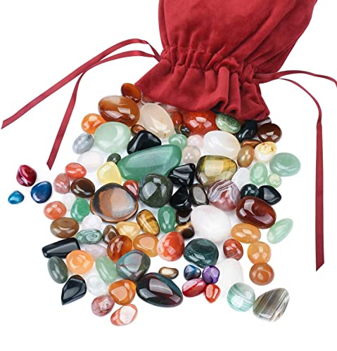 nutmanel Pierres Précieuses Naturelle 180g, Minéral Pierre Naturelle, Minéraux Petite Pierre Précieuse pour Les Pierres Décoratives Cover