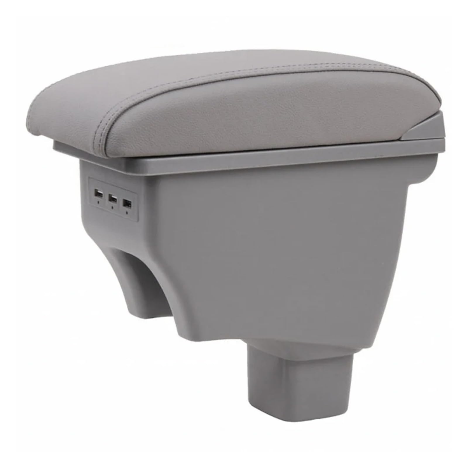 UMDJJU For Suzuki For Sx4 2007-2013 Car Rotatable Armrest Arm Rest Center Centre Console Storage Box Car Centre Console Armrest Box(Gray)
