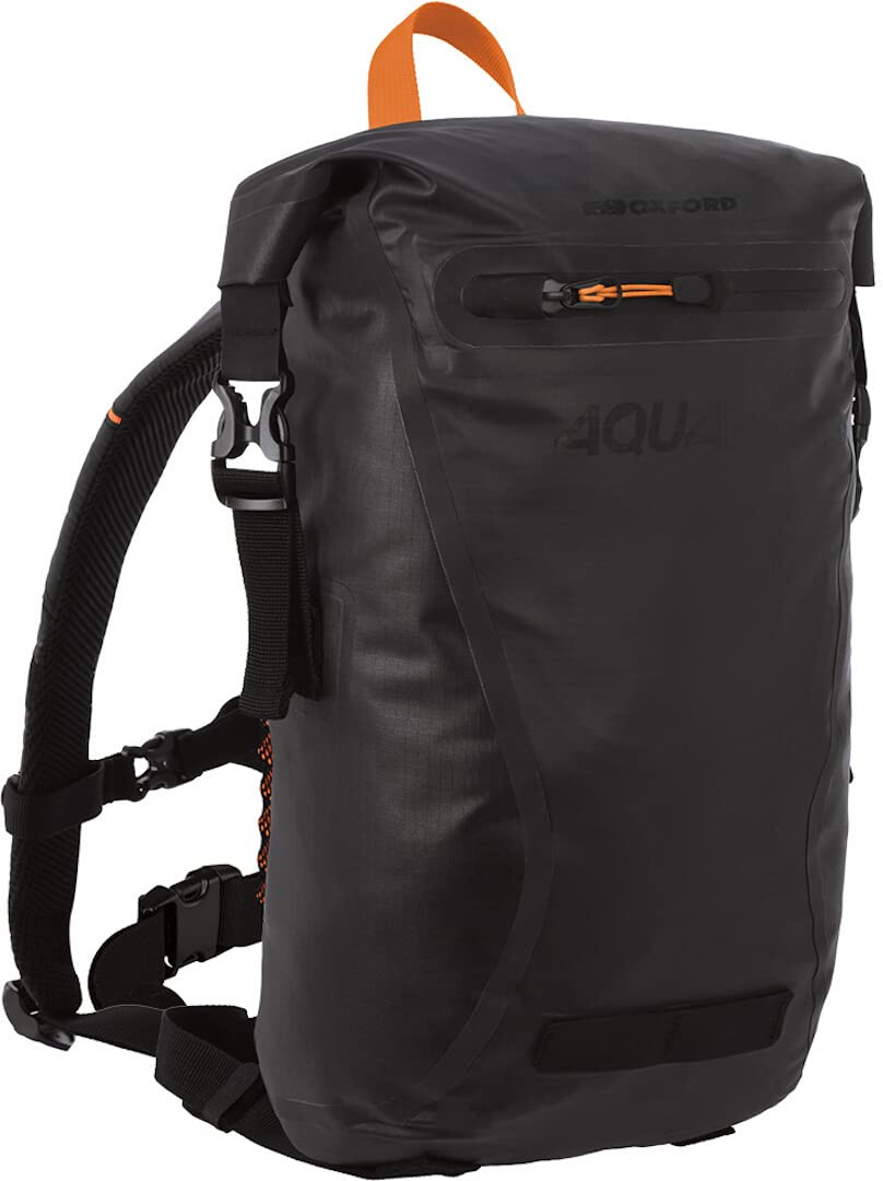 Oxford OL686 Aqua Evo Rucksack Tasche, 22L, Schwarz