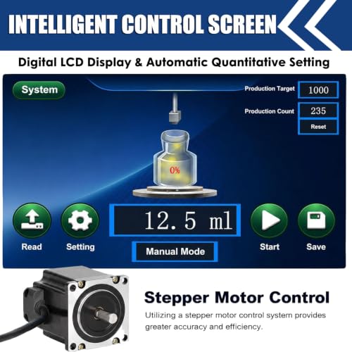 Máquina de llenado automático con panel digital multimodo HD1360 4