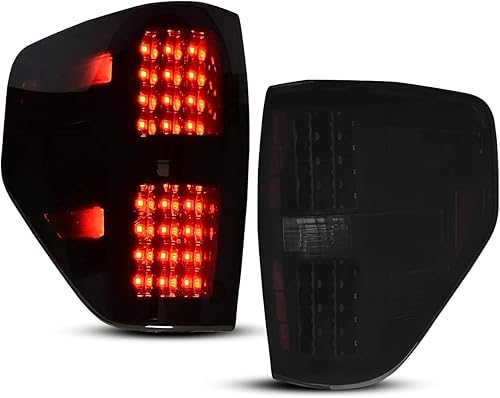 Miniatura 6 de AUTOSAVER88 Luces traseras LED compatibles con Ford F150 F-150 2009-2014 (no compatible con Flareside), sustituye la luz trasera, la lámpara de