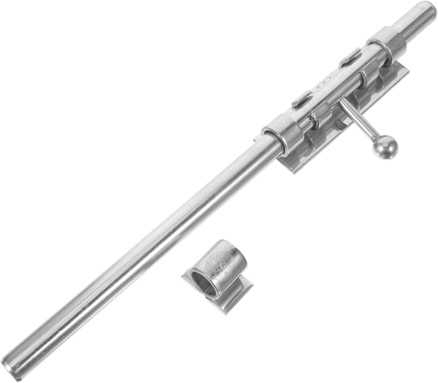 DOITOOL Stainless Steel Door Flush Bolt Latch for French and Doors Resistant Security Lock for Home Privacy Easy Installation Smooth Design