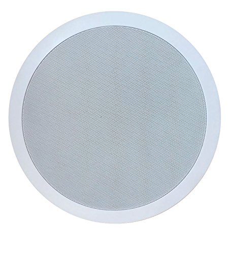 Image of 82S2C Silver Ticket in-Wall in-Ceiling Speaker with Pivoting Tweeter (2 Channel Stereo 8 Inch in-Ceiling) 11 Inch Overall Size