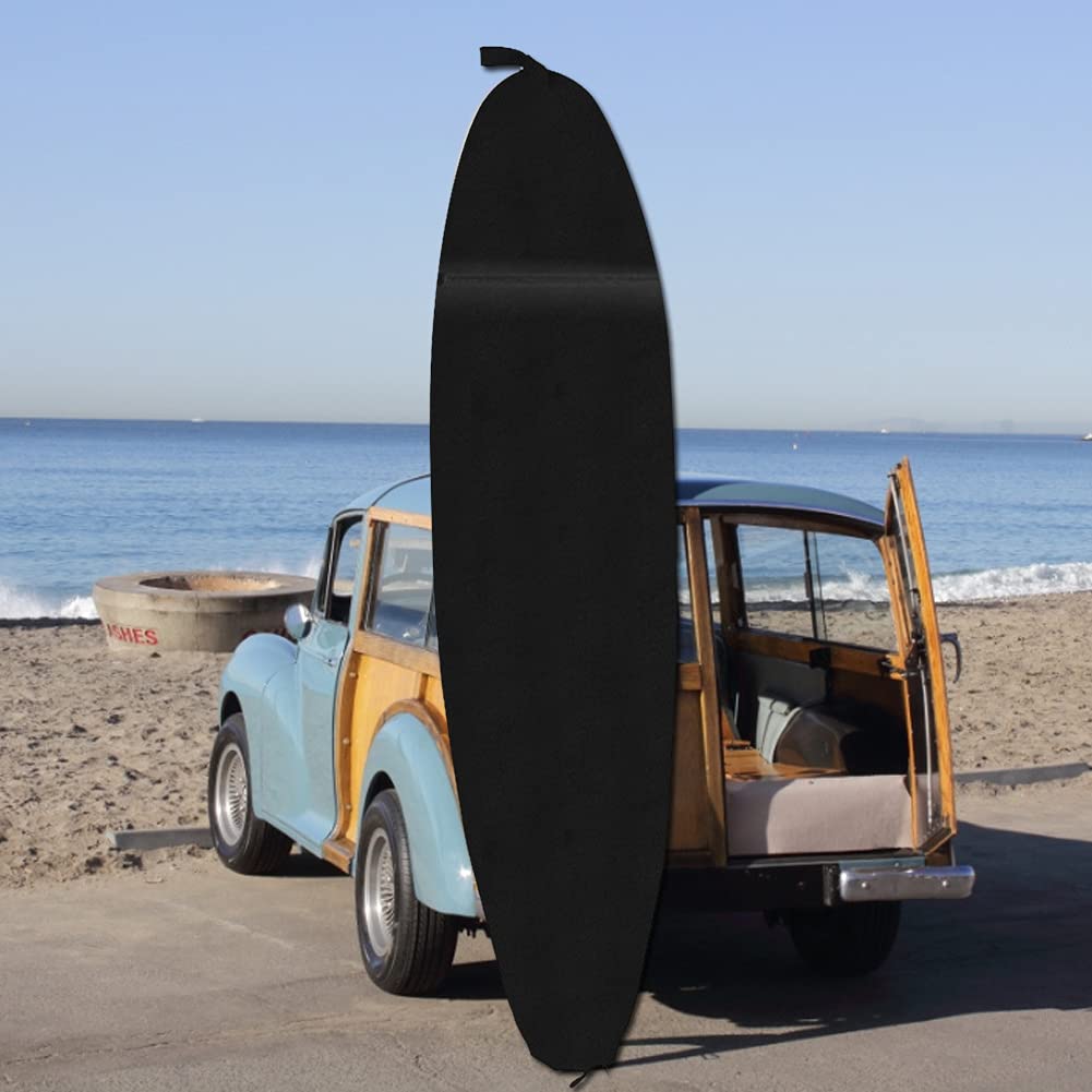 JAWSEU Housse De Chaussette De Planche De Surf Étui De Protection pour Planche De Surf, Légère, Housse De Rangement Étanche pour Planche De Surf, 180cmx50cm