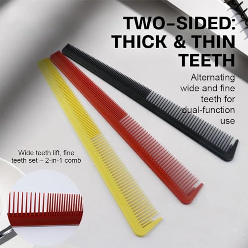 Set de 4 Peines Taper, Antiestáticos y Resistentes al Calor miniatura 4