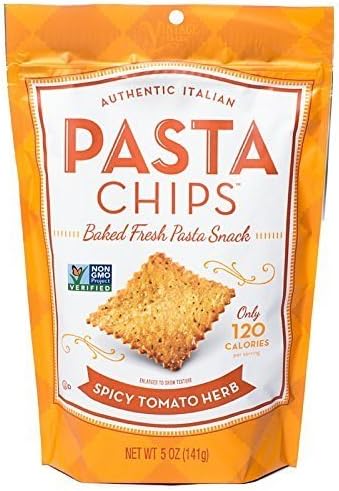 Pasta Chips, Spicy Tomato Herb, 5 Ounce