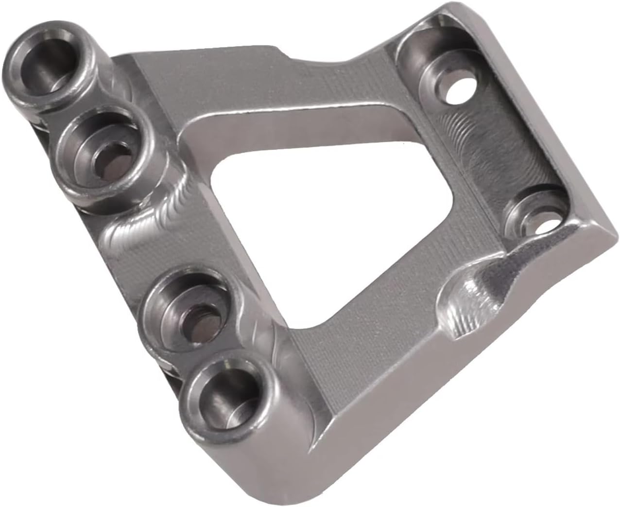 Rc Upgrade Components For MJX For Hyper Go 14209 14210 1/14 Steering Group Fixing Parts 14150B Remote Control Car Metal Upgrade Accessories(Titanium)