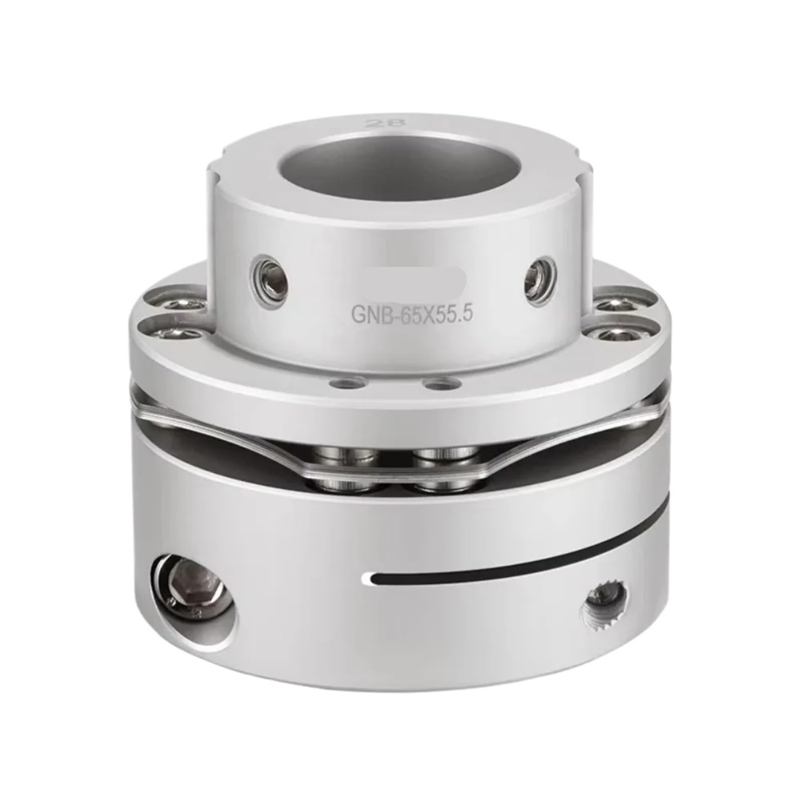 Accouplement à disque en aluminium, haute rigidité, arbre de clavette à diaphragme en une seule étape D126L78;D104L70;D94L68;(GNB-D104XL70)