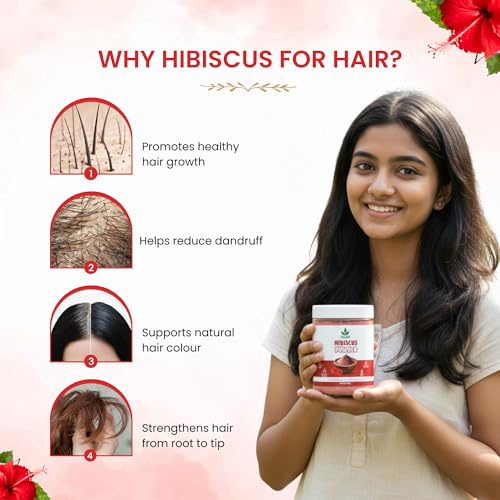 Image of Havintha Natural Hibiscus Shampoo (227 GM) With Herbal Amla Reetha Shikakai Hibiscus And Methi Dana Powder And Jata Amrit Hair Oil (100 ML) With Rosemary, Tea Tree, Lavender, Castor Oil, Ratanjot, Black Seeds For Men & Women, Totally Organic