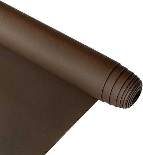 Vinilo de gelatina mate de 11.8 x 53 pulgadas, color caramelo, suave, impermeable, vinilo de PVC para lazos para el cabello, llaveros, fabricación