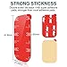 APPS2Car 3M Vhb Sticky Adhesive Pads Replacement Mounting Tape 4 Pcs, Dashboard Sticker Pads for Magnetic Phone Car Mount,Car Mount Adhesive,Double Sided 3M Adhesive Pads,Car Mount Sticker Tapes