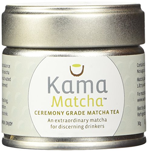 Kama Matcha Ceremony Grade Matcha Tea - 100% pure from Japan - First Harvest - Premium Ceremonial grade - No Sugar