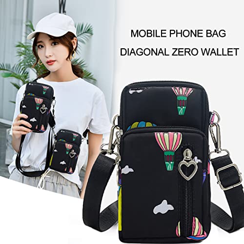 REQAG Borsa a Tracolla da Donna in Nylon,Fascia da...