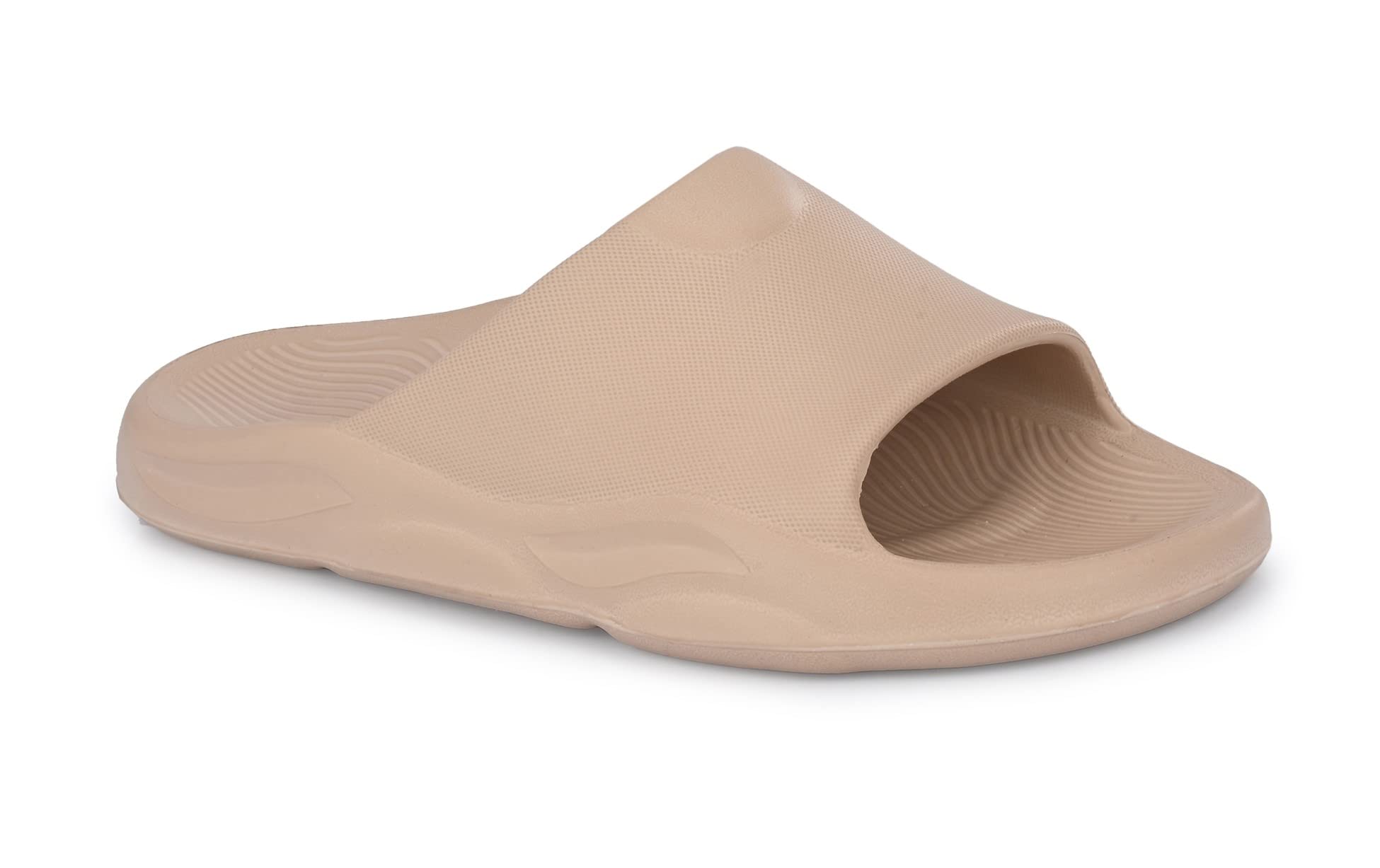 AFROJACK Mens Free Fall Sliders | Comfortable Casual Wear | Beige Color | Fashionable Sliders for Boys (B0BRV54BRD) Amazon Price History, Amazon Price Tracker