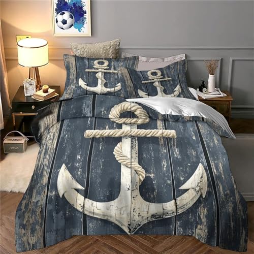 Parure de lit 3D imprimée coastal 260x220 cm en microfibre douce - 6