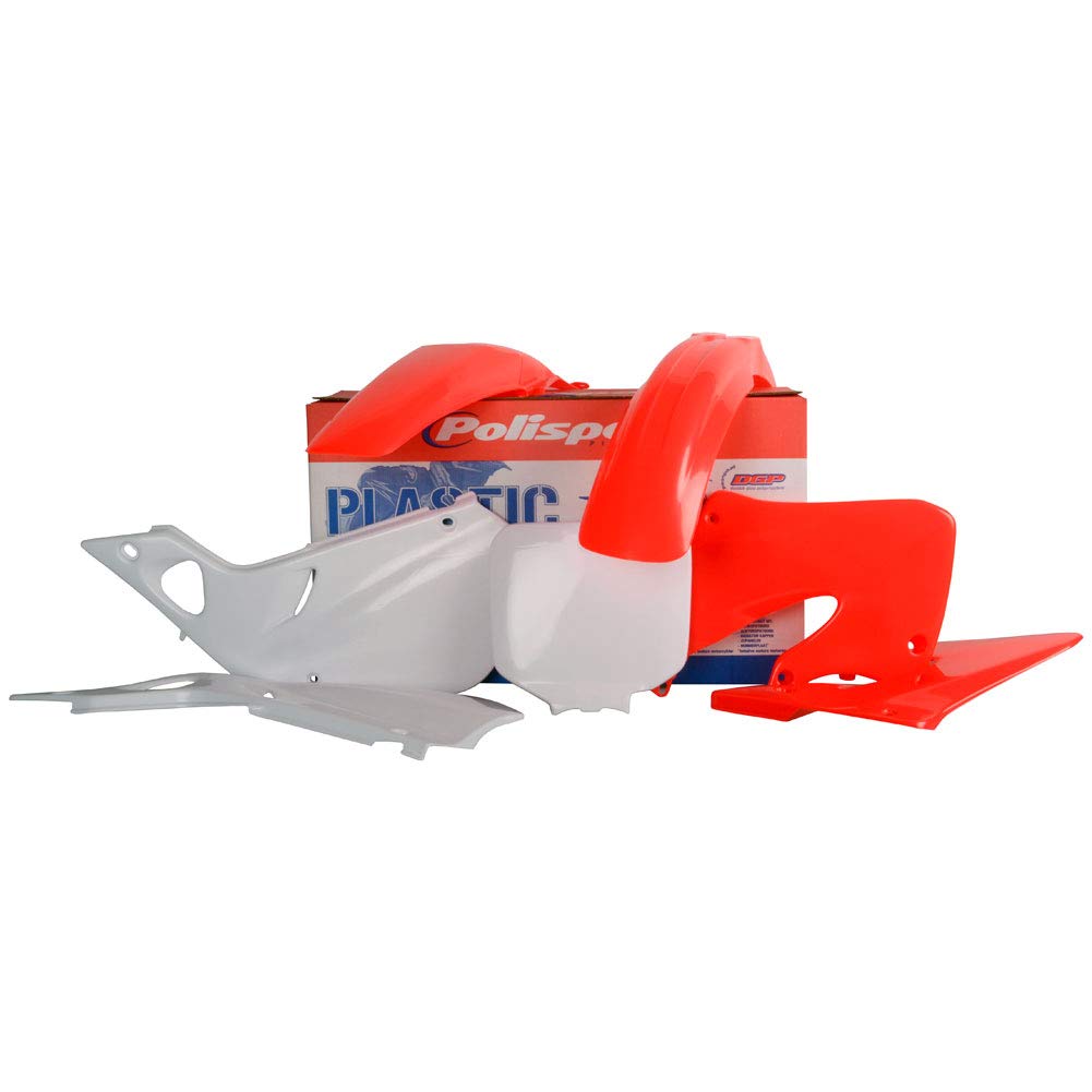 Amazon.com: Polisport Complete Replica Plastic Kit Fluorescent Red 