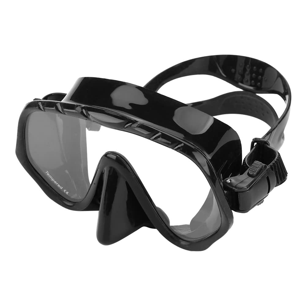 JINGYAN Gafas de natación Máscara de Buceo Lente Cristal Templado Profesionales Adultos para Subacuático Gafas Accesorio Deportivo Agua