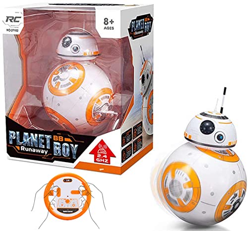 8-Inch 2.4G RC BB-8 Rolling Astromech Droid Remote Control...