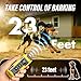 YUYQA Dog Bark Deterrent Device, 3X Ultrasonic Anti Barking, 6 Training Modes 23 FT Range Barks No More Indoors Outdoors Behavior Correct Safe & Humane Rechargeable Compact Bark Control for Dogs