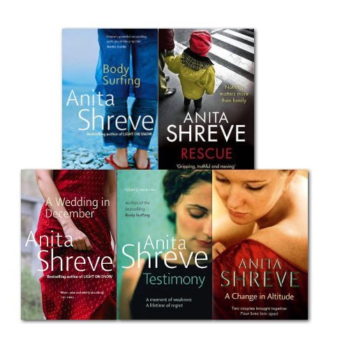 Anita Shreve Collection 5 Books Set, (Change in Altitude, Rescue, Body