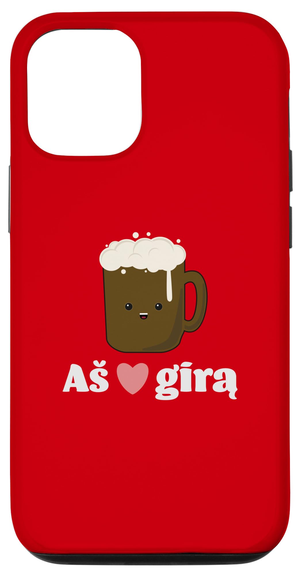 iPhone 15 As Myliu Gira Lithuanian Drink Kvass Love Lithuania Case