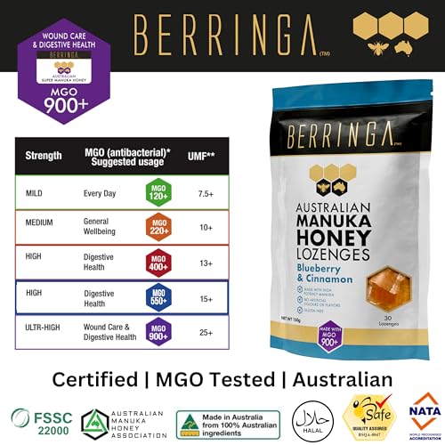 Caramelos de Miel Manuka Berringa 30 unidades miniatura 2