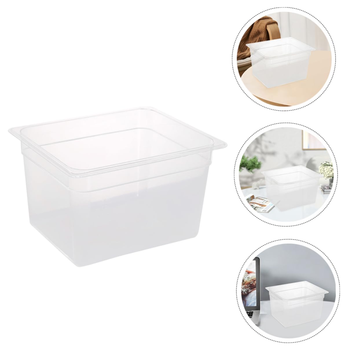 Unomor Multi-functional Slow Cooking Container Low-temperature Water Cooker for Steak Storage Box Vegetable Storage Kitchen Supplies