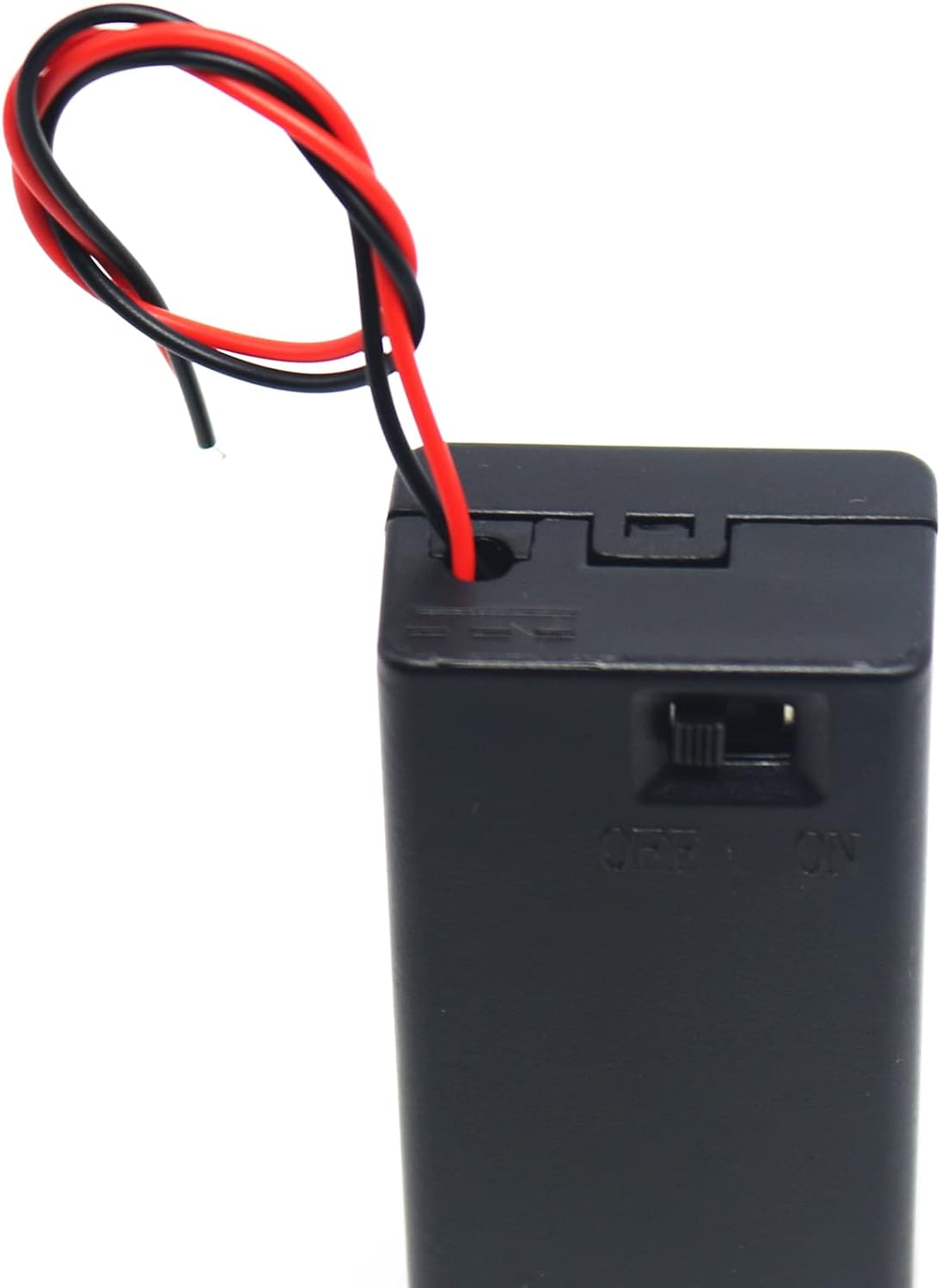 9V Battery Holder,8 Pack 9 Volt Battery Holder with Switch, 9 Volt Battery Connector for DIY Charging Power Supply