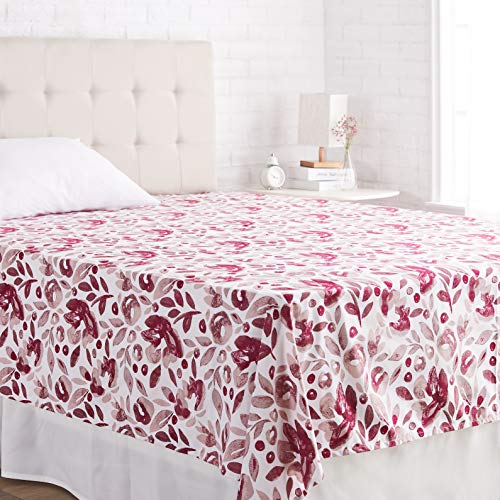 Amazon Basics - Lenzuolo di sopra in microfibra di...