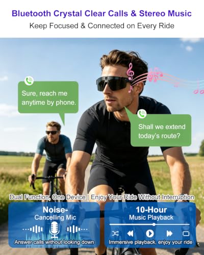 BOSUDA 4K Camera Glasses,AI Smart Video Recording Sunglasses for Men Women - image 3