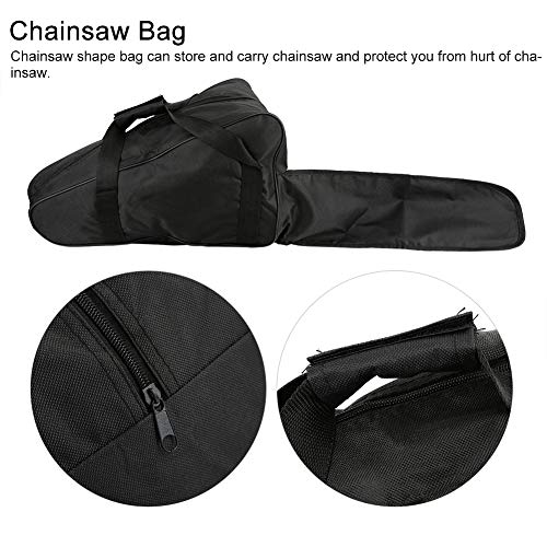 Ginyia Chainsaw Bag, Portable Waterproof Chain Saw Protective Bag Oxford Cloth Chain Saw Case Full Protection Storage Carrying Bag Chainsaw Carrying Bag #TOP2