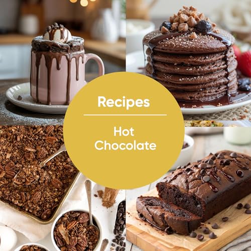 Image of KIWI Kisan Window Hot Chocolate- 500g | Natural Cocoa Blend, Rich Indulgent Flavor, Antioxidant Boost- Artisan Dark Chocolate Mix - 500g