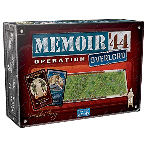 Asmodée Days of Wonder Memoir 44 Operation Overlord Expansion
