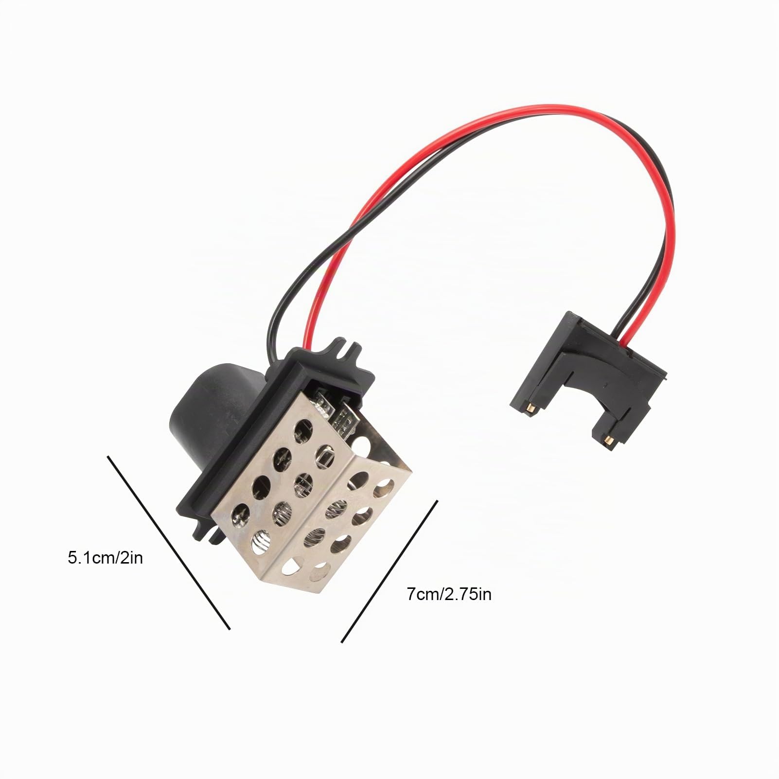 Resistenza La Serie Ventilatore Riscaldamento Auto Compatibile con Rena-ult Kangoo,Resistenza di Riscaldamento Ventilazione per Clio Mk1 7701034875 2710000QAC