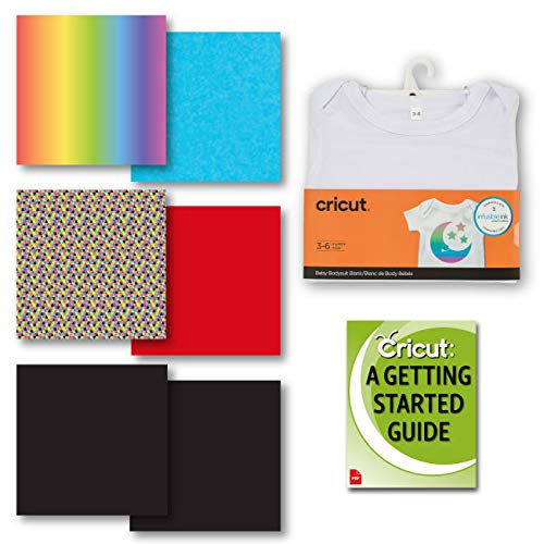 Cricut Infusible Ink Bundle with Baby Onesie and Rainbow Transfer Sheets
