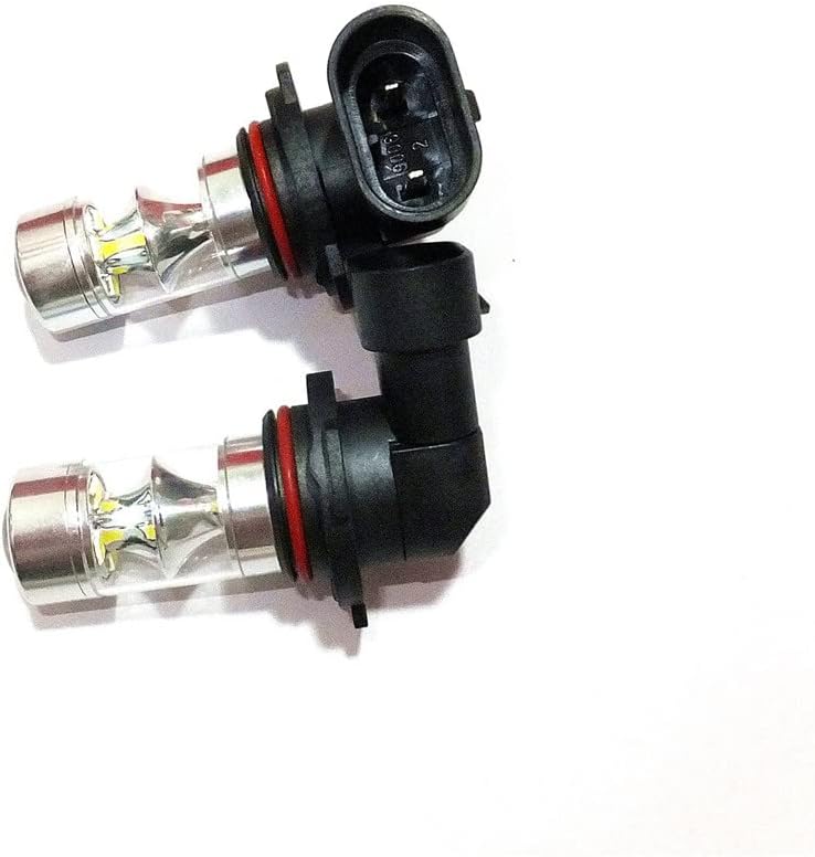 2X HB4 9006 6000K 60W High Power LED Fog Light Lamp, DC12V~24V 800LM 1A 2323SMD DRL LED Refraction Reflector Lamp, Reversing Light, Undecoder