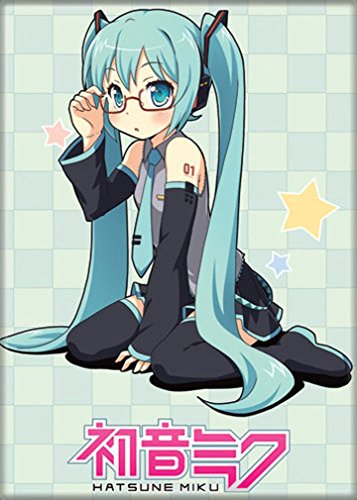 Imán Ata-Boy Hatsune 2.5x3.5 pulgadas