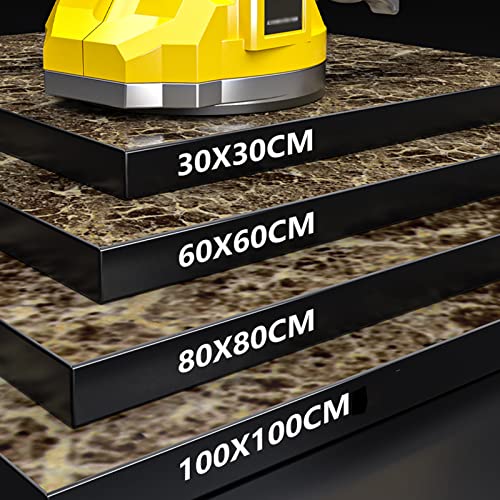100Kg Tile Tiling Machine, Tile Vibration Machine Installation-Tool, 6 Gears Adjustable Vibration, 12.8Cm Enlarged Rubber Suction Cup (B) #TOP3