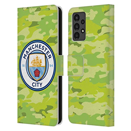 Étui Manchester City Samsung Galaxy A13 Camouflage Coque Cuir