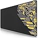 TITANWOLF - Alfombrilla de ratón XXL- 900 x 400mm – Mousepad Extra-Grande - Mejora la precisión y la Velocidad - también para Roccat Razer Logitech – Antideslizante