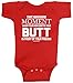 Threadrock Unisex Baby That Awkward Moment When Mom Sniffs Your Butt Bodysuit