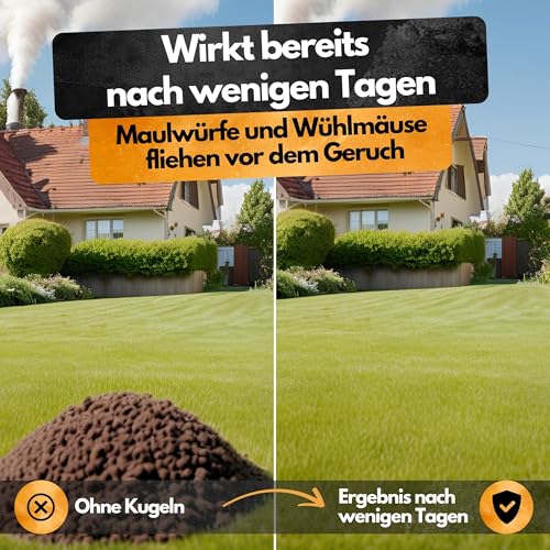 Wühlmausköder Panteer Schädlingmeister Kugeln gegen Maulwürfe