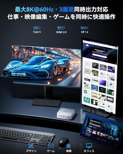 ACEMAGIC Matrix M1 ミニPC i9-13900HK搭載
