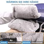Handwärmer Kinderwagen - Handmuff für Kinderwagen Mit Flanell Innenseite, Handschuhe Muff Buggy Wasserdicht, Winddicht Kinderwagenmuff, Universalgröße Baby Stroller Hand muff mit Aufbewahrungsbeutel