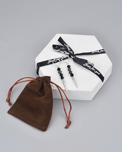 Miniatura 5 de Aretes Demogorgon Mundo del Revés Monstruo Bombilla del Alfabeto Aretes Colgantes Joyería Regalo para Hombres Mujeres Niñas